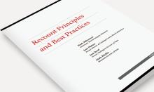 Document image, Principles and Best Practices of Recounts